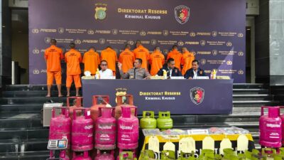 Polisi Ungkap Kasus Pengoplosan Gas Elpiji di Bekasi dan Jakarta