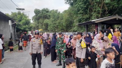 Polsek Gerung Kawal Ketat Tradisi Adat Nyongkolan, Pastikan Keamanan dan Kelancaran