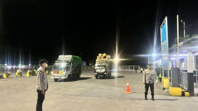Sinergi Polsek Kawasan Pelabuhan Lembar dan Otoritas Pelabuhan Jaga Keamanan dan Ketertiban