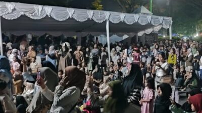 Polsek Gerung Sukses Amankan ‘Car Free Nite’ Pemda Lombok Barat yang Meriah