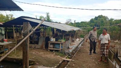 Bhabinkamtibmas Dorong Ketahanan Pangan di Dusun Merembu Tengah