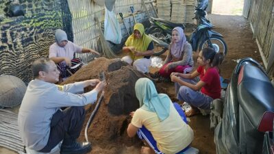 Dari Jagaraga Indah, Polsek Kediri Gerakkan Ketahanan Pangan Mandiri