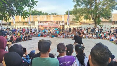 Polisi Kawal Ketat Pelestarian Budaya Peresean di Kediri