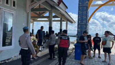 Polsek Sekotong Antisipasi Kejahatan di Tempat Wisata Lombok Barat