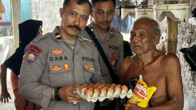 Aksi Nyata Polres Lombok Barat Bantu Warga Lewat Nutrisi Mantap