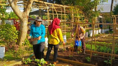 Kunjungan Polri ke BPP Kuripan Jadi Contoh Kolaborasi Ketahanan Pangan Desa