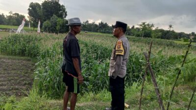 Polri Bina Petani Kuripan Utara Wujudkan Kemandirian Pangan Keluarga