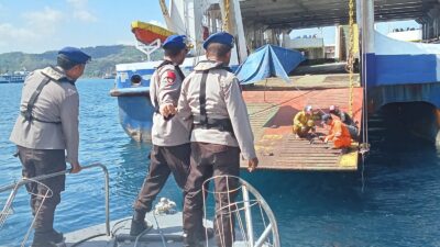 Patroli Laut Intensif di Lembar dan Sekotong, Polairud Tegakkan Keamanan Maritim