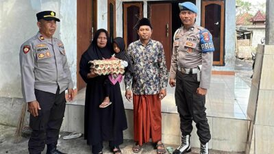 Polres Lombok Barat Gencarkan Gerakan Polsek Kediri Peduli Stunting