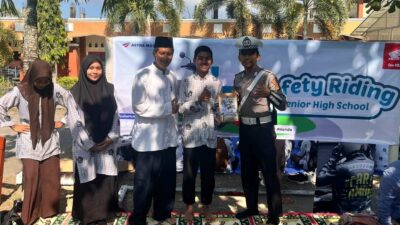 Kolaborasi Satlantas dan Astra Motor Tingkatkan Kesadaran Lalu Lintas Pelajar