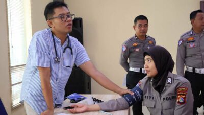 Donor Darah Polres Lombok Barat, Wujud Kepedulian dalam HUT Lalu Lintas ke-70