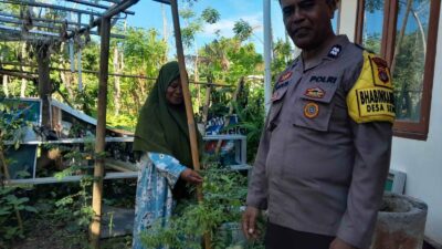 Polsek Batulayar Dorong Program Ketahanan Pangan lewat Edukasi di Senggigi