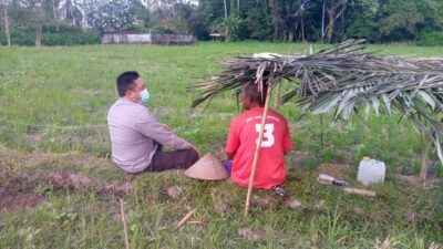 Sinergi Polri dan Petani di Dusun Tambang Eleh, Lombok Barat Wujudkan Desa Mandiri Pangan
