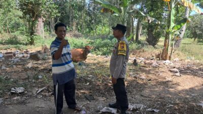 Sinergi Polsek Sekotong dan Warga Pelangan dalam Mewujudkan Kemandirian Pangan