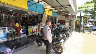 Cuaca Ekstrem & 3C, Polsek Sekotong Siaga di Lapangan