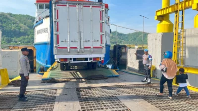 Polisi Pastikan Keamanan Kapal Penyeberangan Lembar–Padangbai