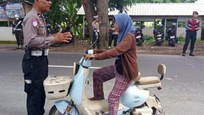 Bukan Hanya Tilang, Ini Fokus Operasi Zebra Rinjani di Lombok Barat