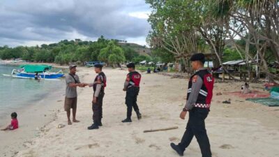 Perlindungan Optimal Polri: Patroli Preventif di Pantai Elak-Elak